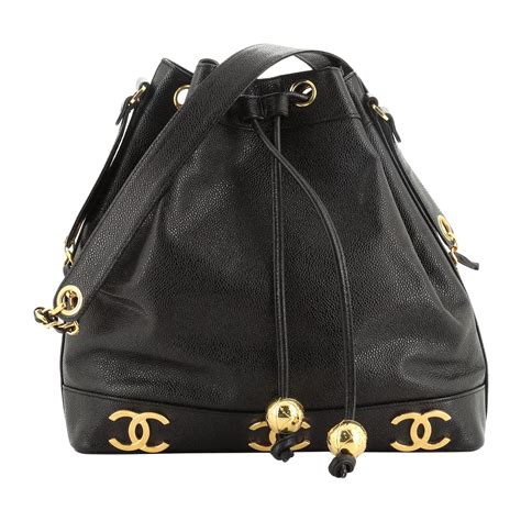 chanel bucket bags with models|chanel drawstring bag vintage.